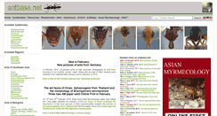 Desktop Screenshot of antbase.net
